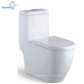 Aquacubic Modern Design Dual Flush Round Bowl bodenmontierte Badezimmertoilette